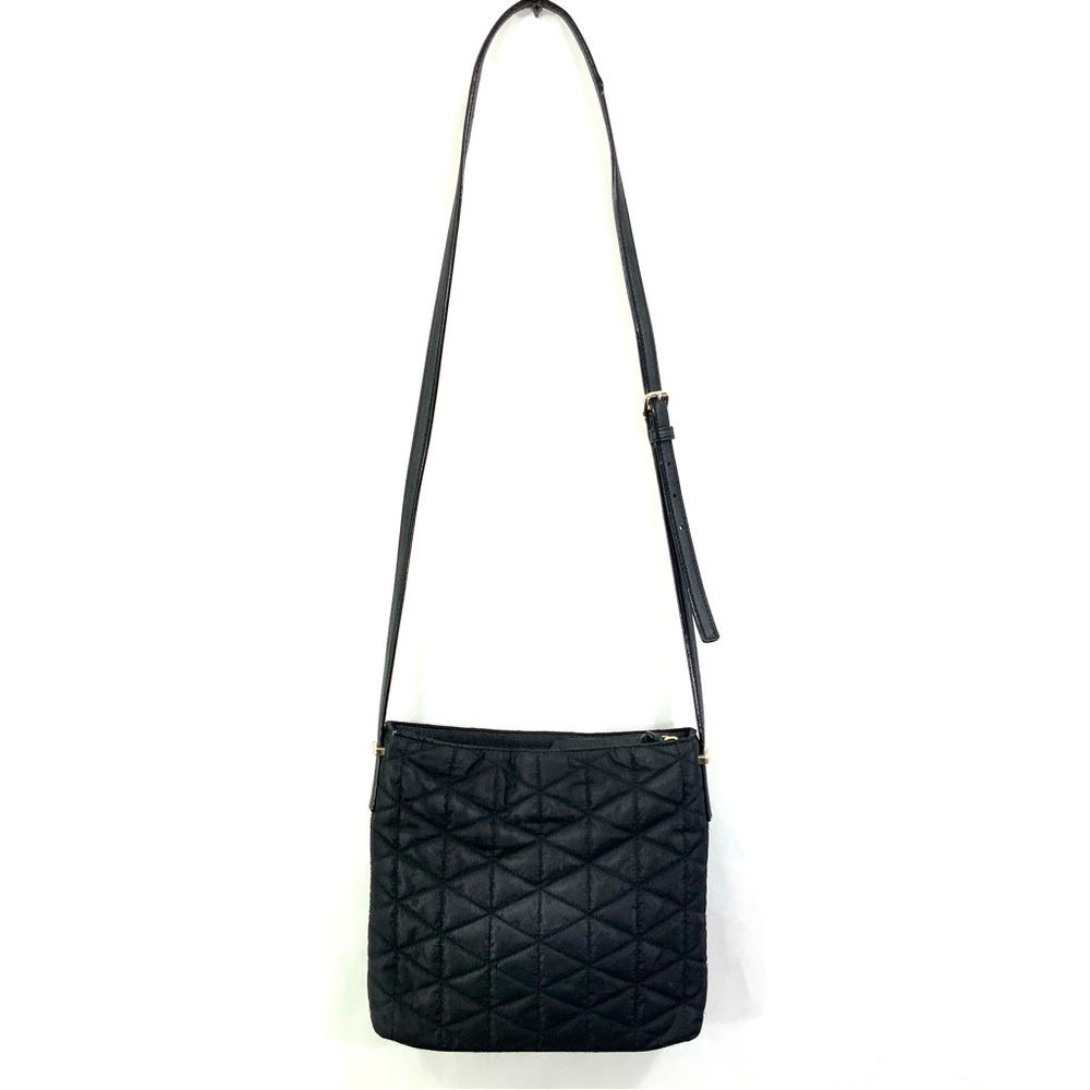 KATE SPADE Black Wilson Road Quilted Dessi Bag Crossbody Handbag Purse - Picture 5 of 15